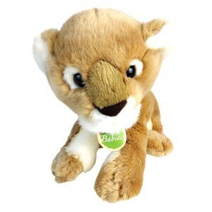 Lion Cub Plush Aurora Babies 10 Inch Stuffed Animal Toy Soft Big Cat Baby
